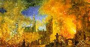 Daniel van Heil The Gunpowder Storehouse Fire at Anvers oil painting artist